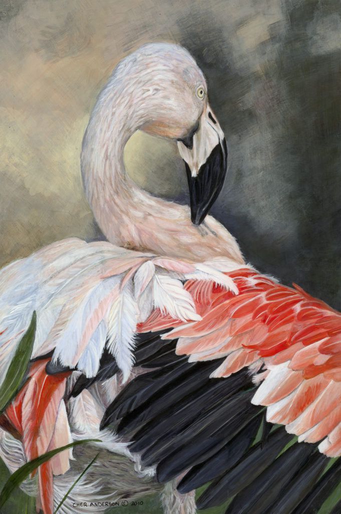 AcrylicWorks: Acrylic paintings with bold values, anderson